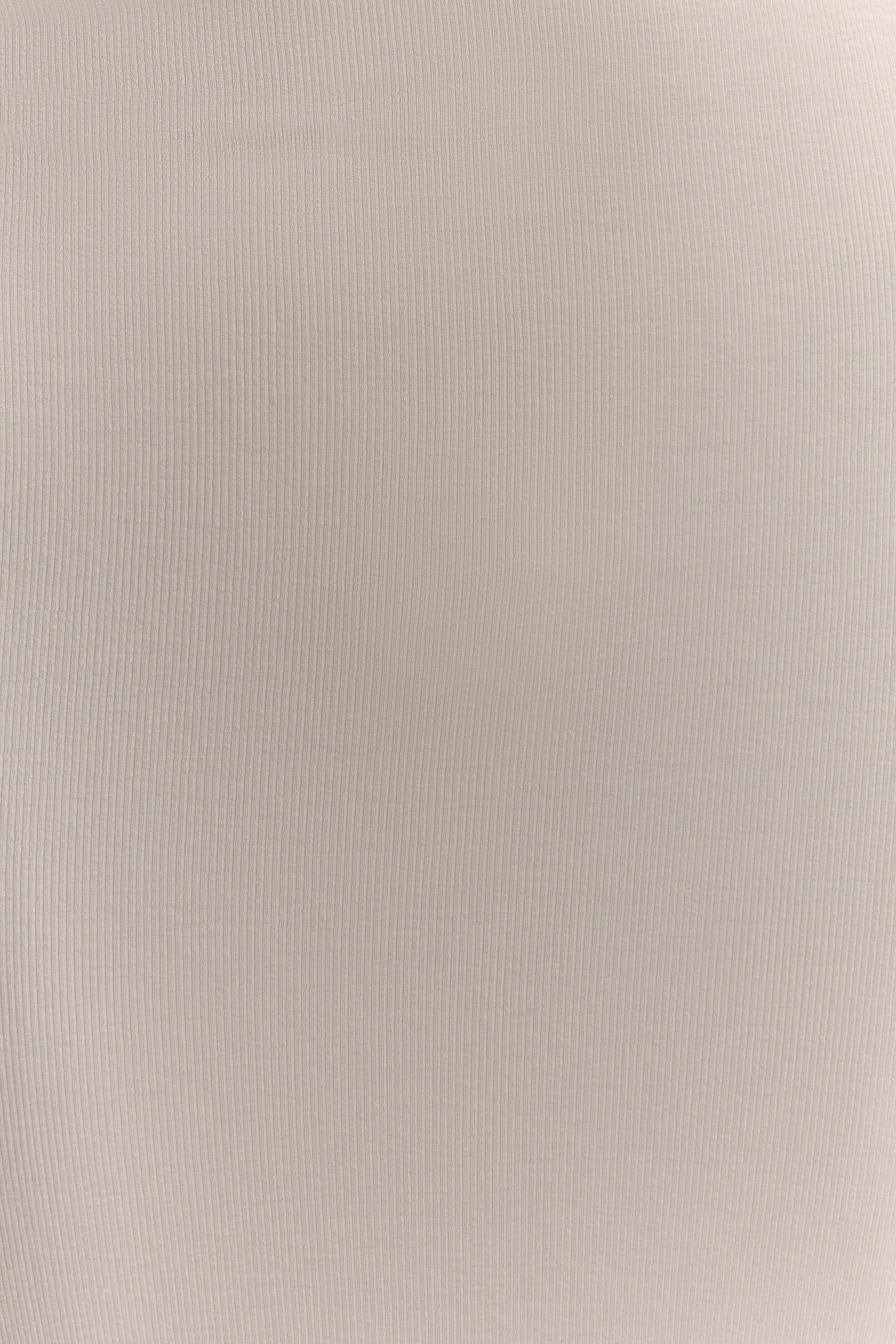 ER Anastasia One Shoulder Modal Midi Dress - Ivory