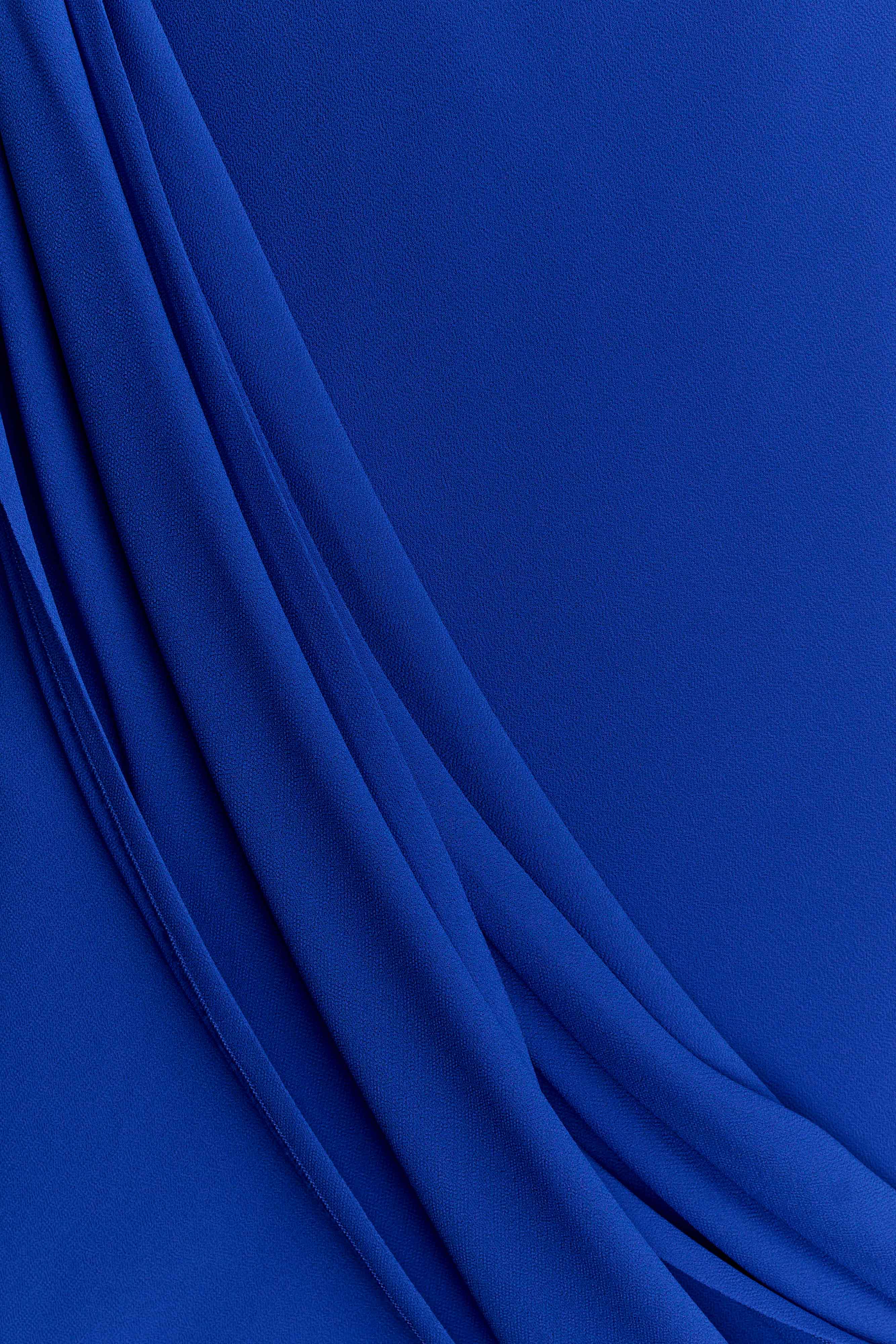 ER Leena Chiffon Maxi Dress - Cobalt