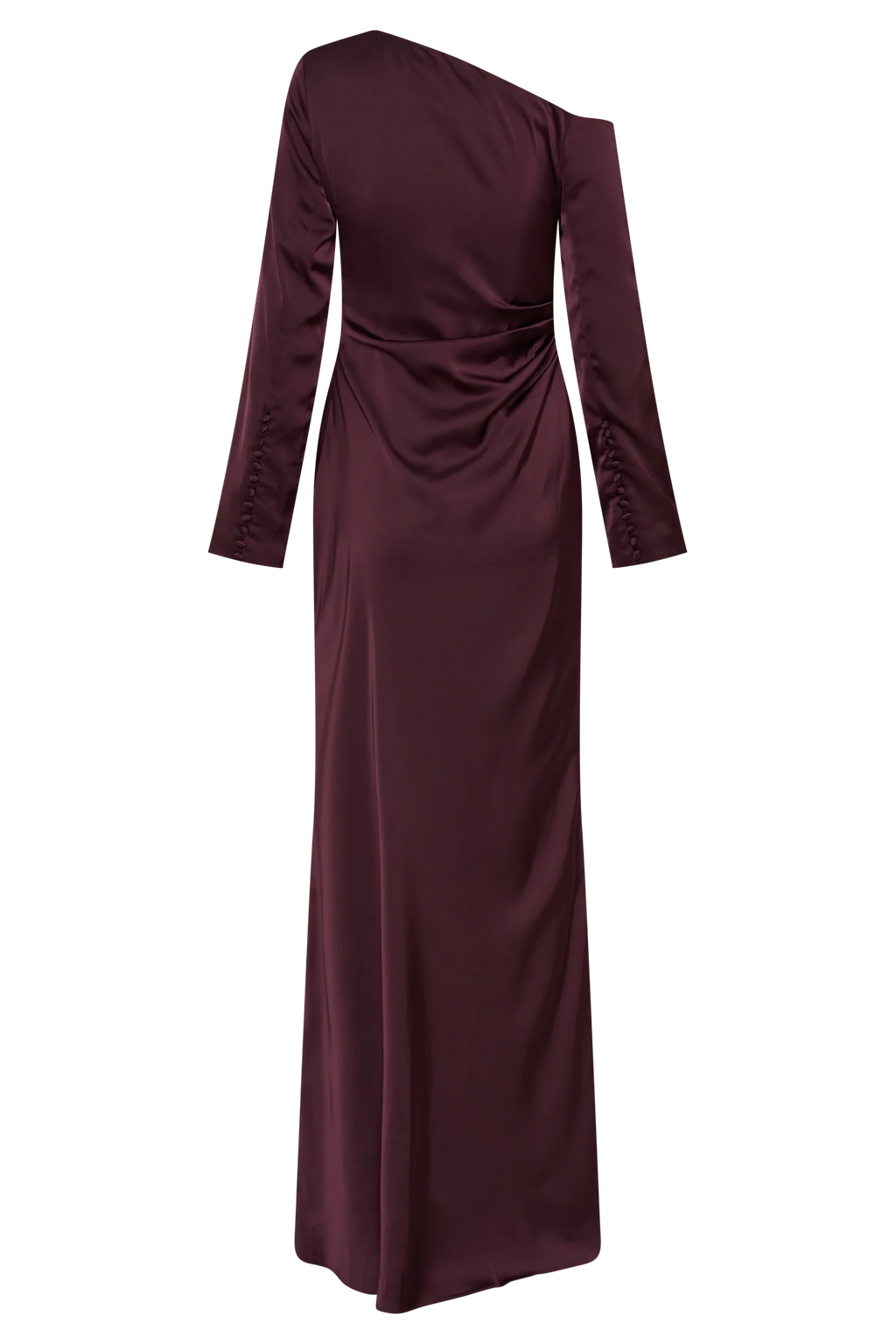 ER Avery Long Sleeve Maxi Dress - Plum