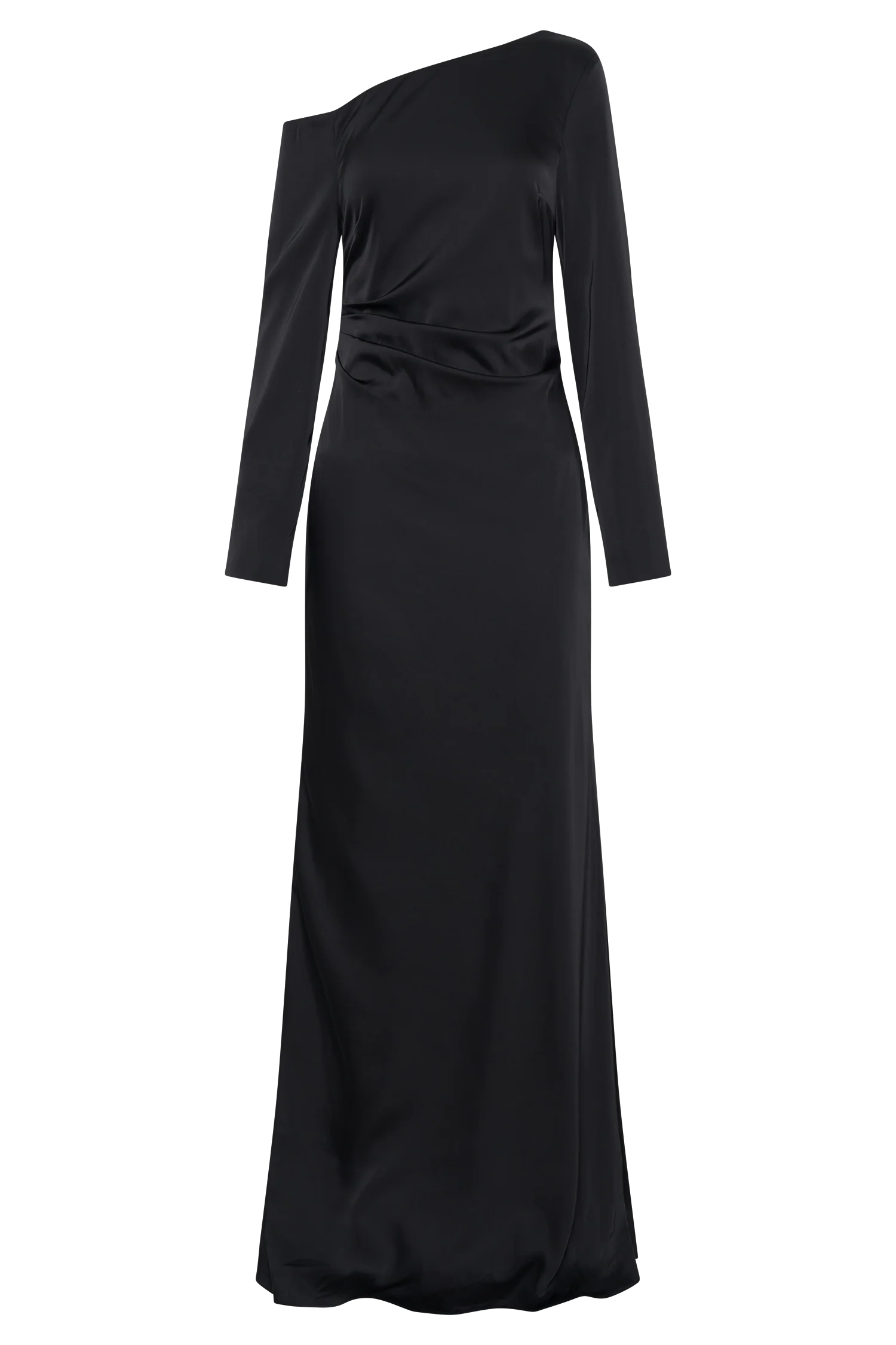 ER Avery Long Sleeve Maxi Dress - Black
