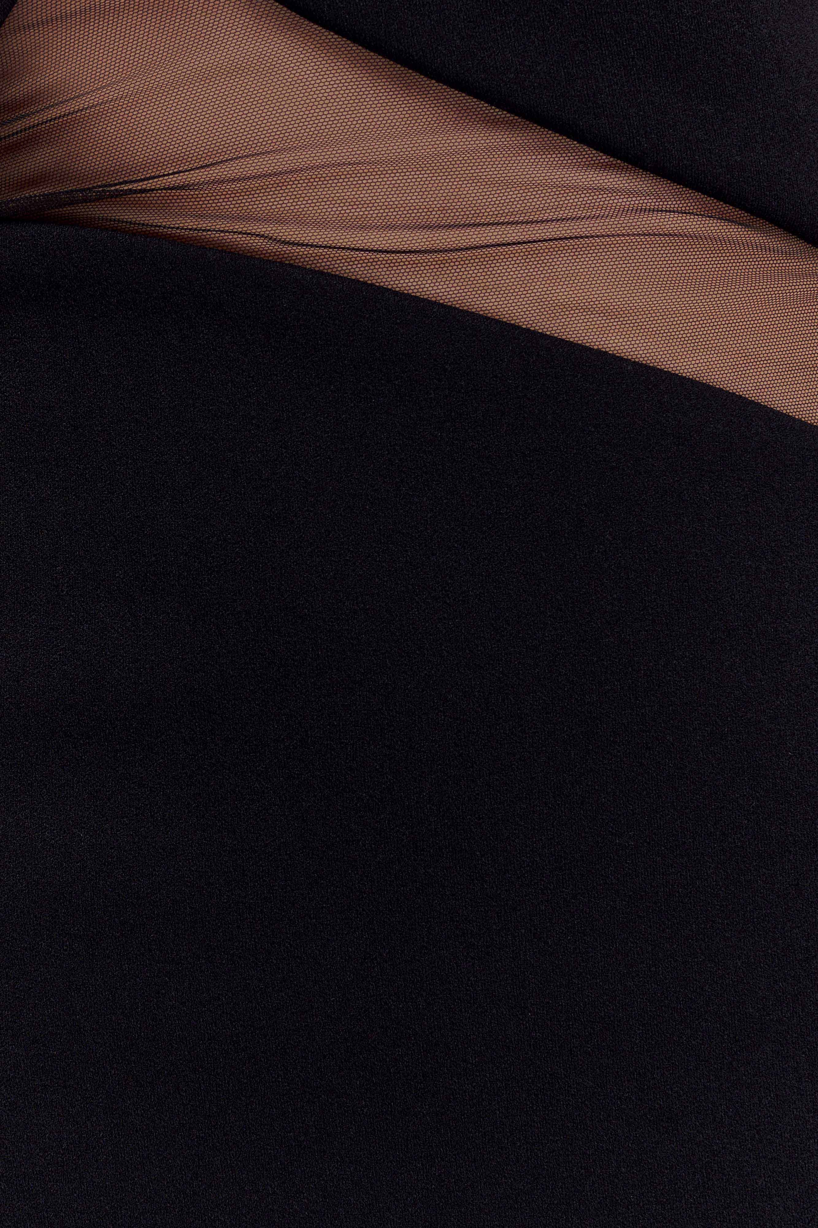 ER Lianne Strapless Maxi Dress - Black