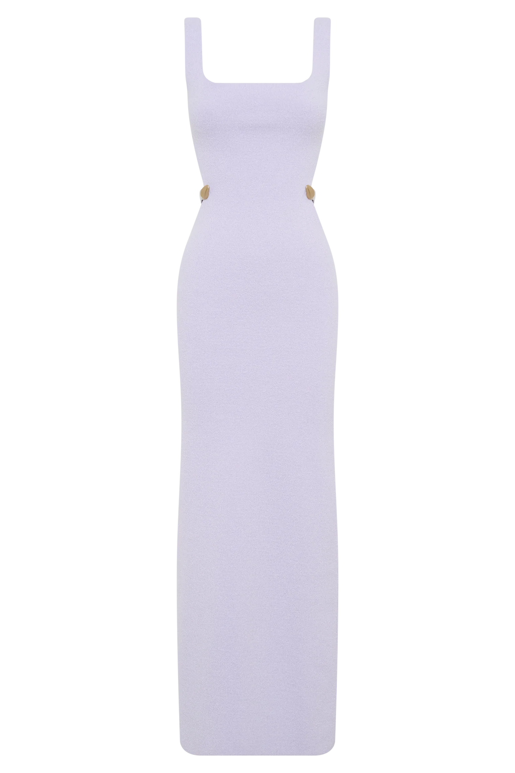 ER Alysanne Cut Out Knit Maxi Dress - Lilac