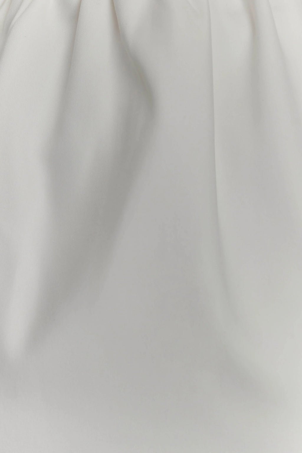 ER Ariana Pleated Neck Mini Dress - Ivory