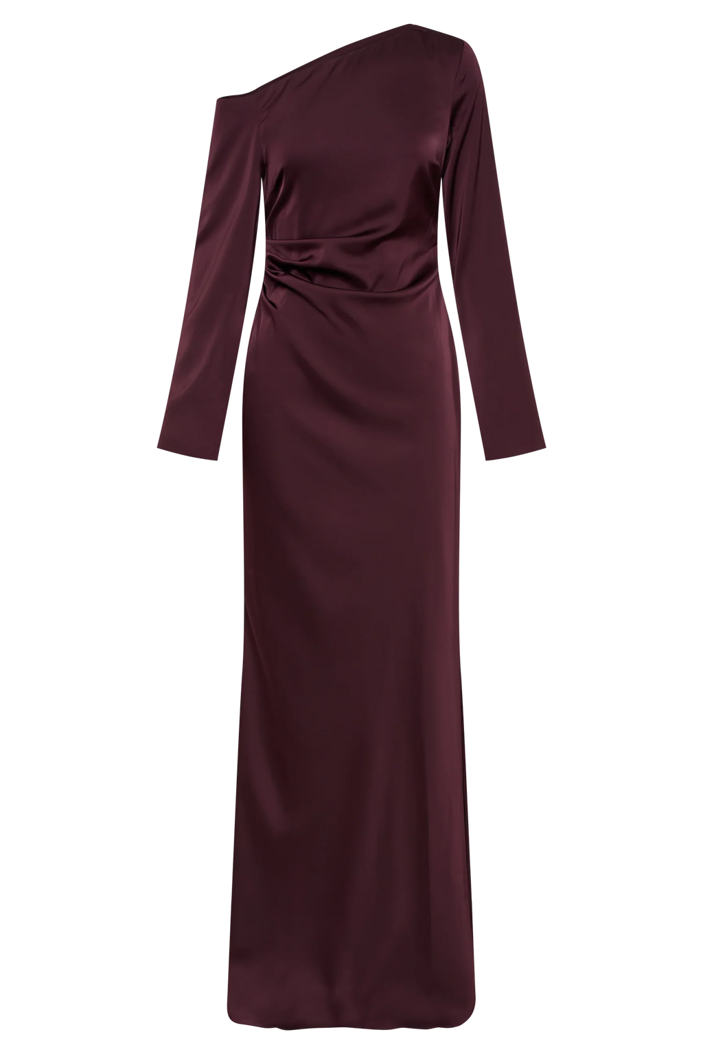 ER Avery Long Sleeve Maxi Dress - Plum