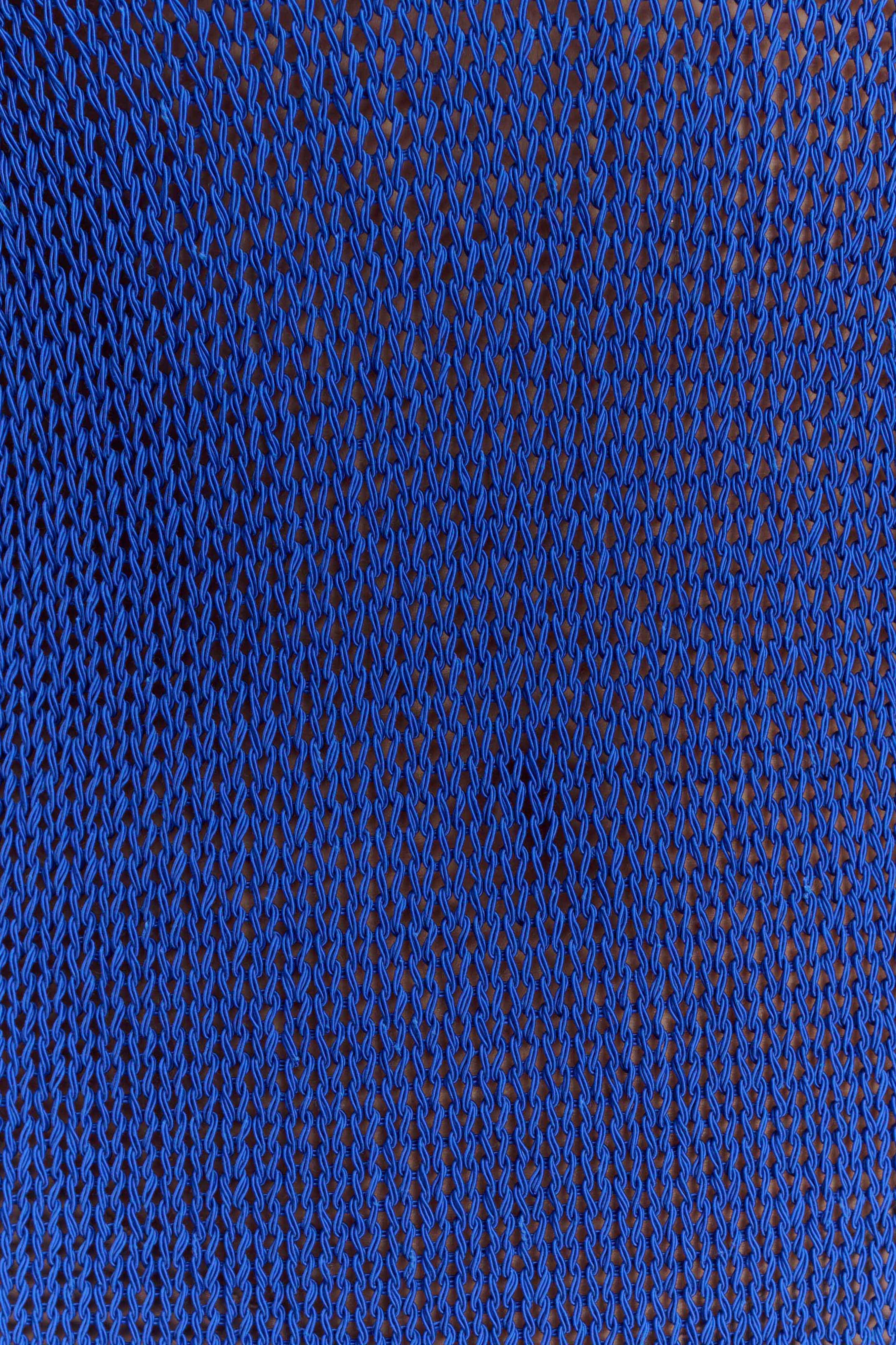 ER Ari Tape Yarn Knit Maxi Dress - Cobalt Blue