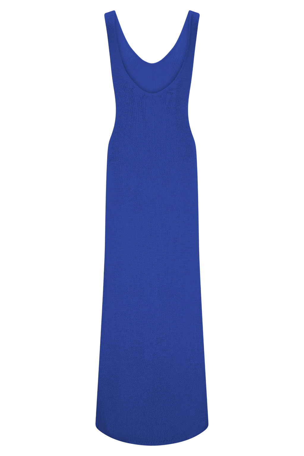 ER Ari Tape Yarn Knit Maxi Dress - Cobalt Blue