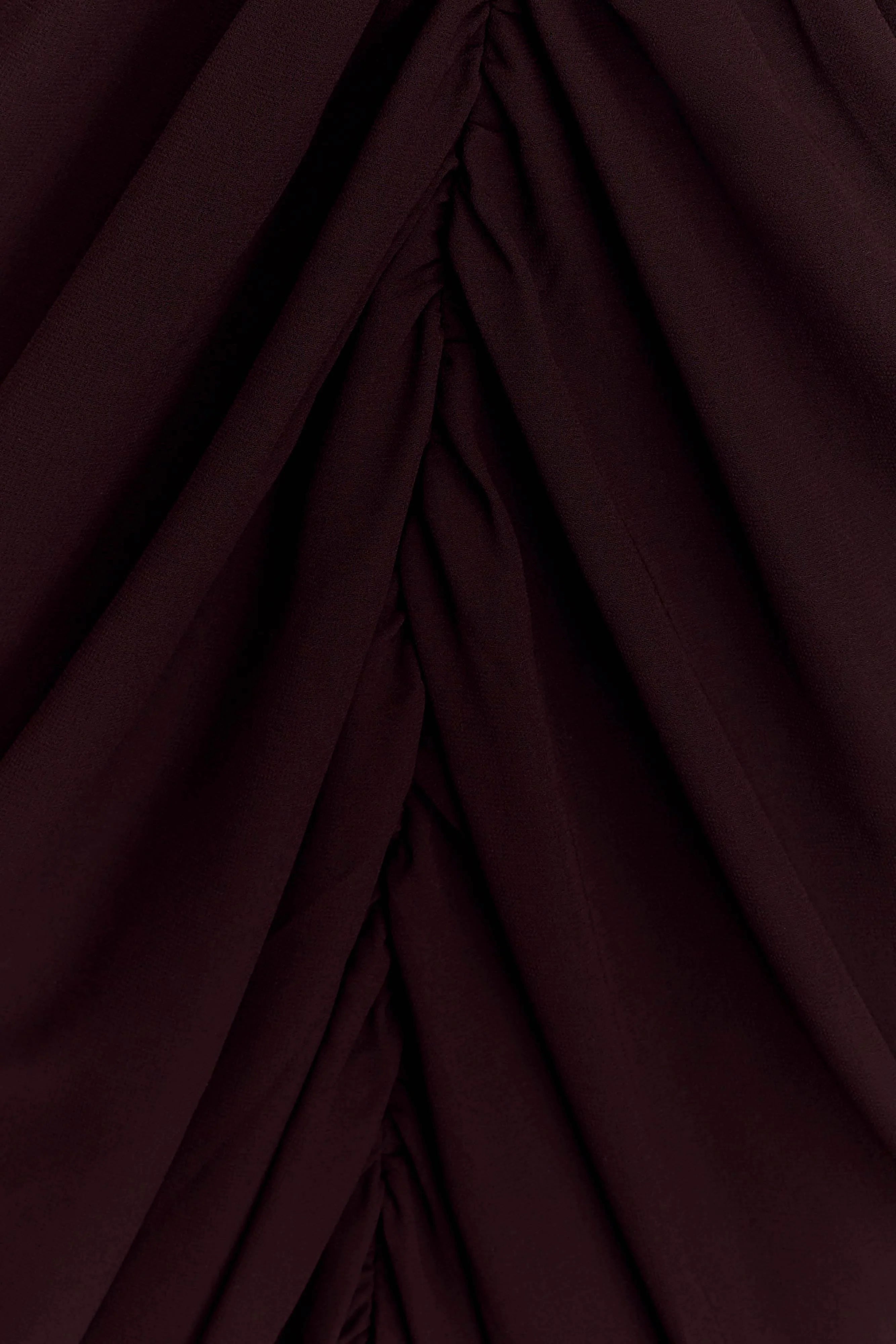 ER Alex Chiffon Maxi Dress - Cacao Brown